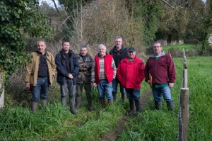 Prospection pour le nettoyage du Charenton                          